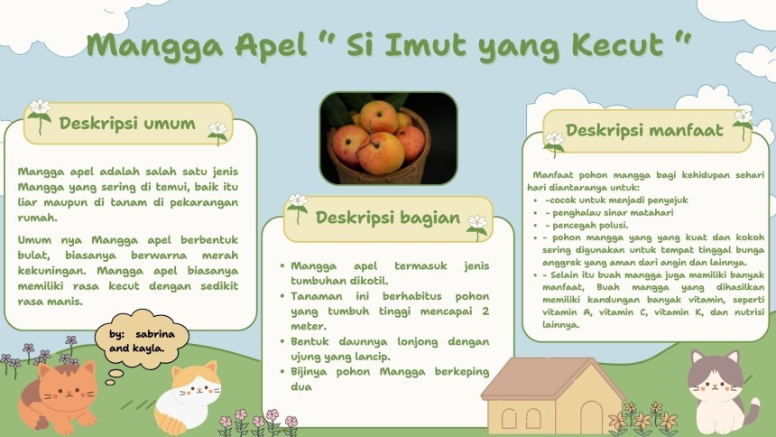 Mangga Apel “Si Imut yang Kecut”