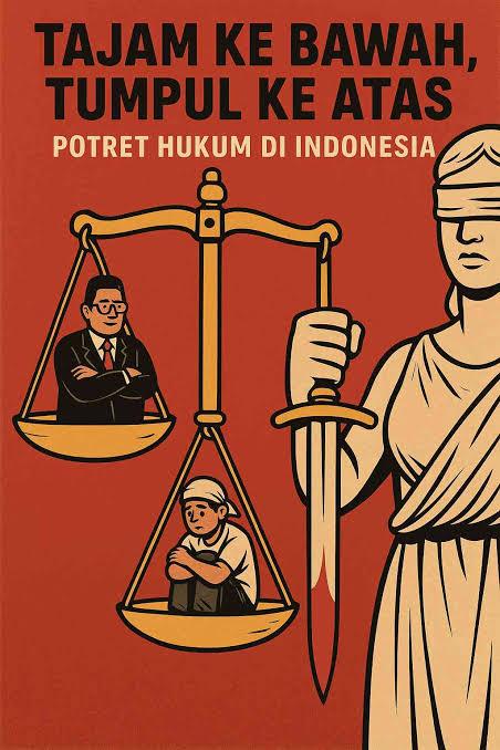 Fenomena Hukum "Tajam ke Bawah, Tumpul ke Atas" sebagai Pelanggaran Sila Ke-5 Pancasila
