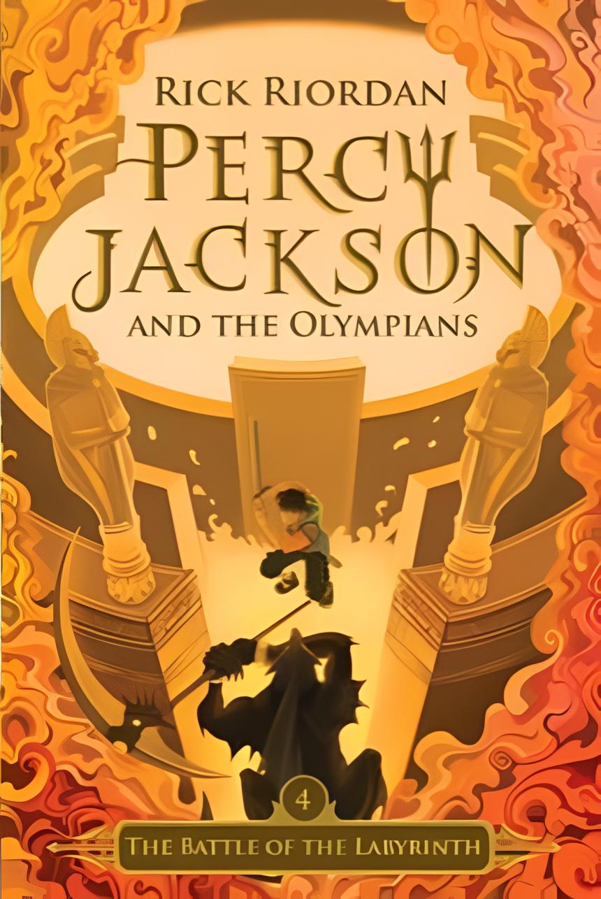 Resensi buku Percy Jackson & The Olympians 4 - The Battle of the Labyrinth